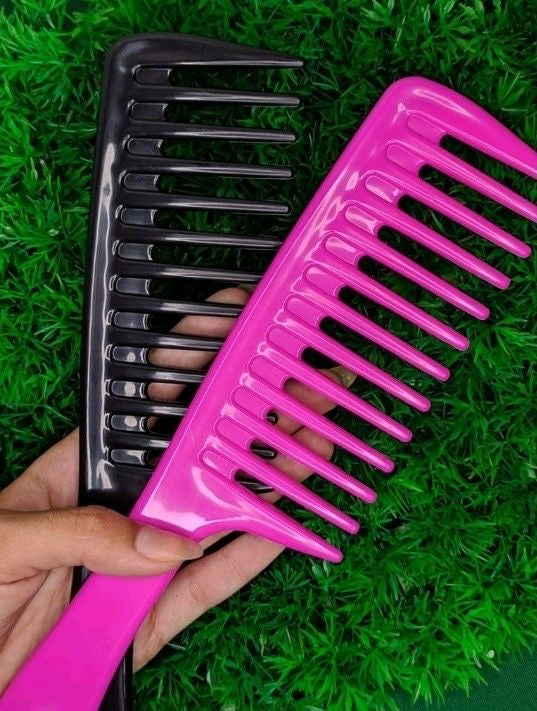 Brosse Démêlante Large — Cheveux Bouclés & Longs