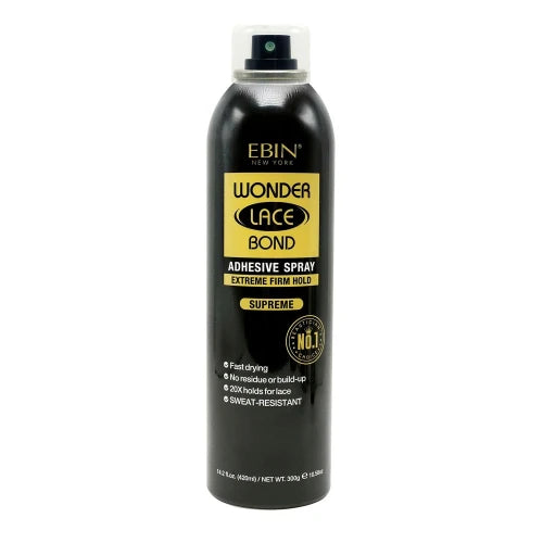 Ebin Wonder Lace — Spray colle extra fort