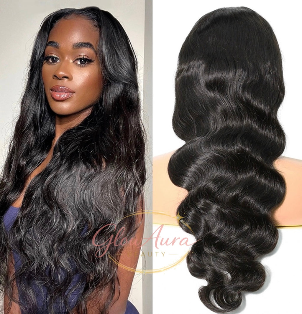 Glow Amara | Premium Virgin Hair - Noir naturel
