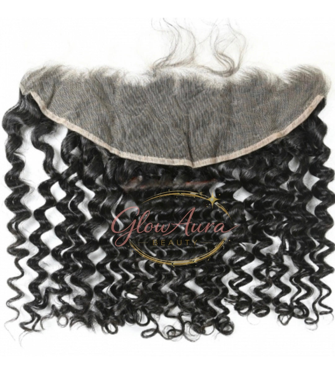 Frontale Glow Isabelle | Pure Raw Hair | Noir naturel