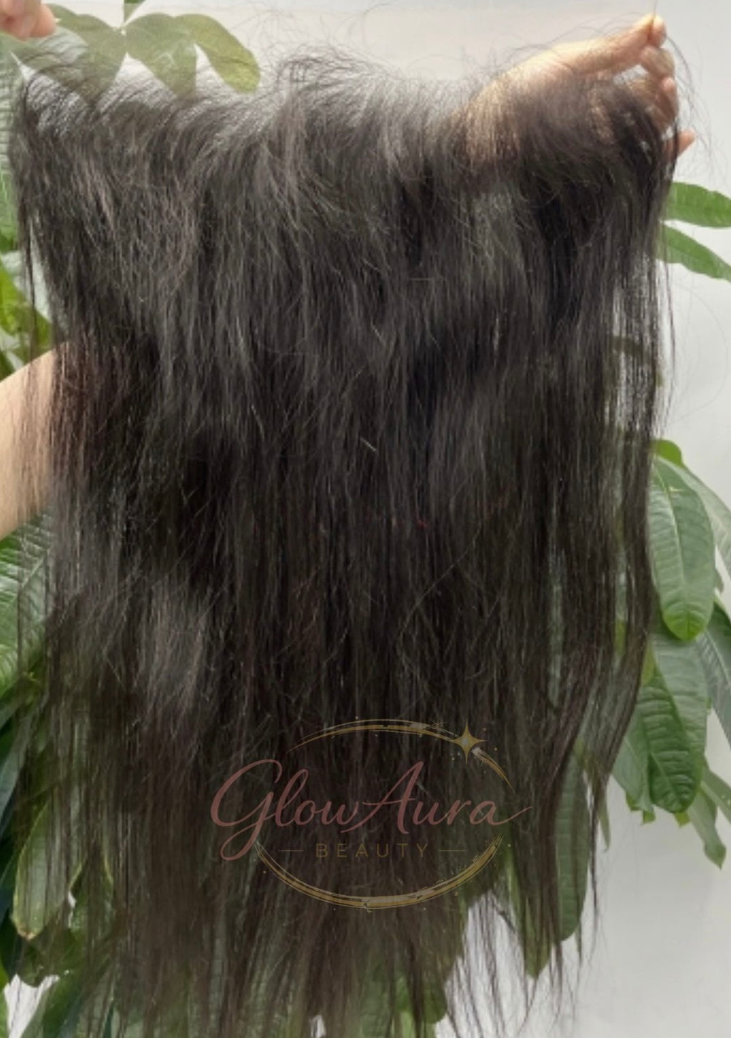 Frontale Glow Noémie | Premium Virgin Hair | Noir naturel