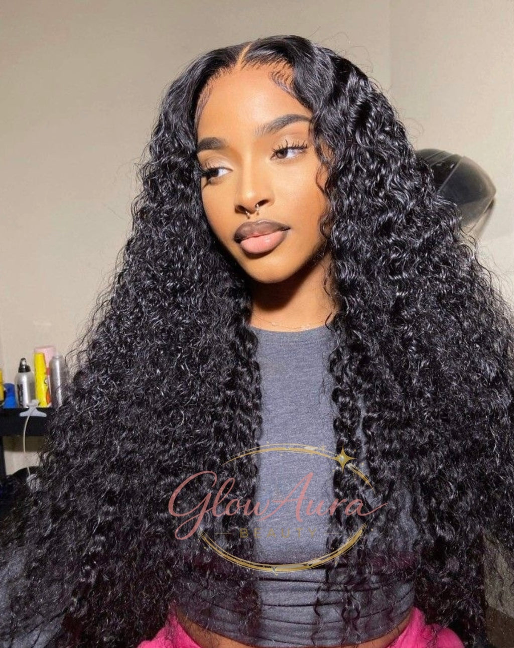 Glow Victoria | Premium Virgin Hair - Noir naturel