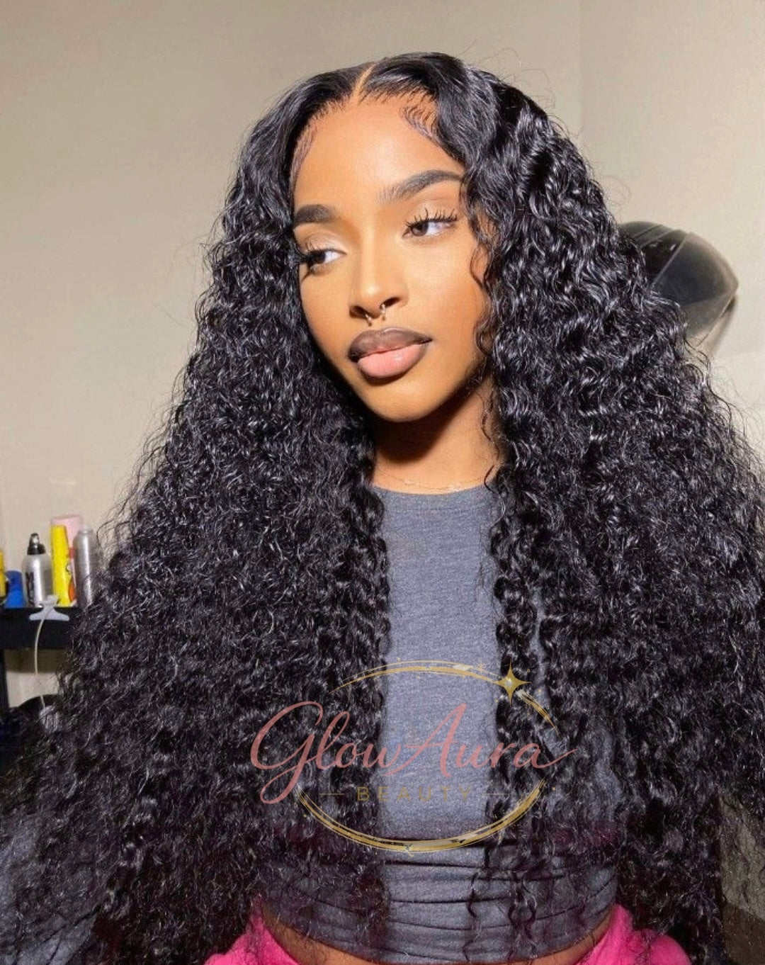 Glow Victoria | Premium Virgin Hair - Noir naturel