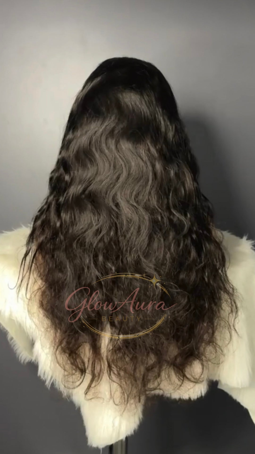 Glow Amara | Pure Raw Hair - Noir naturel
