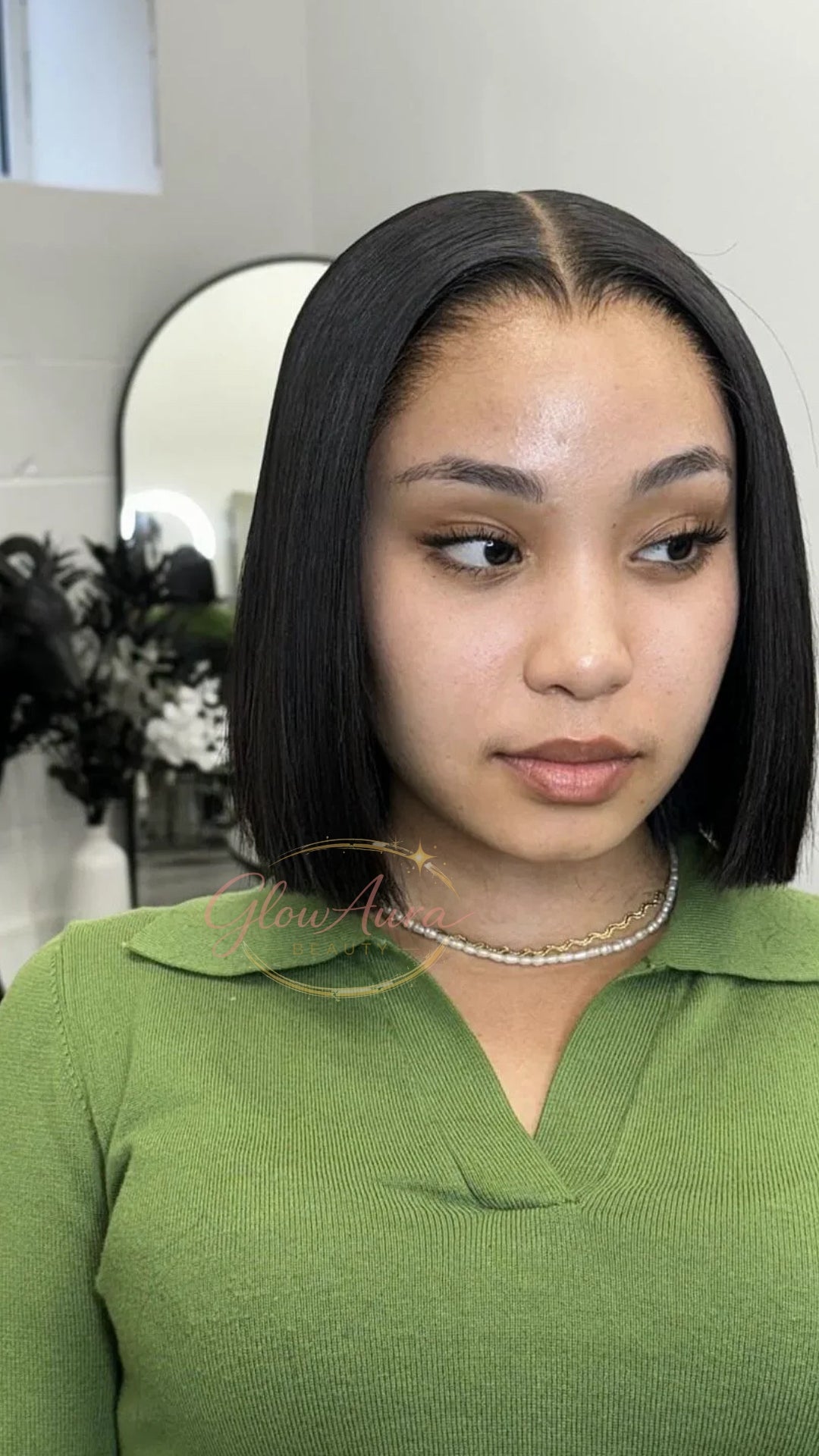 Glow Stella | Bob Wigs - Raw Hair - Noir naturel