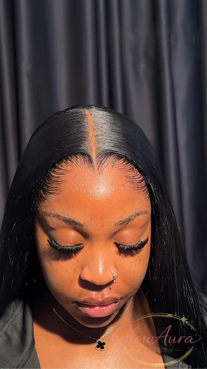 Frontale Glow Noémie | Premium Virgin Hair | Noir naturel