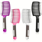Brosse Démêlante — Cheveux Bouclés & Lisses