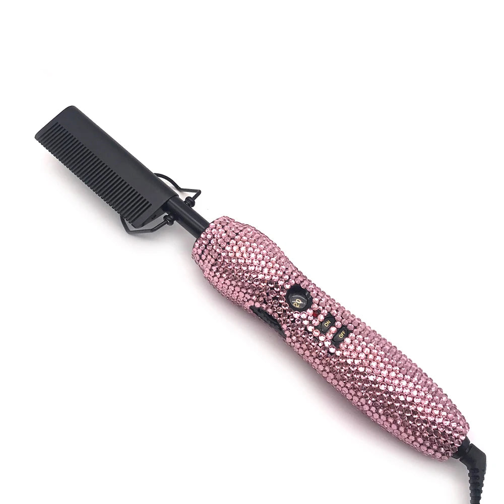 Peigne Chauffant Strass — Lissage & Lace Wig