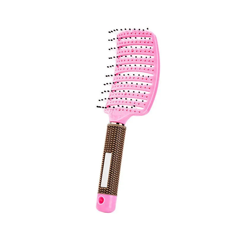 Brosse Démêlante — Cheveux Bouclés & Lisses