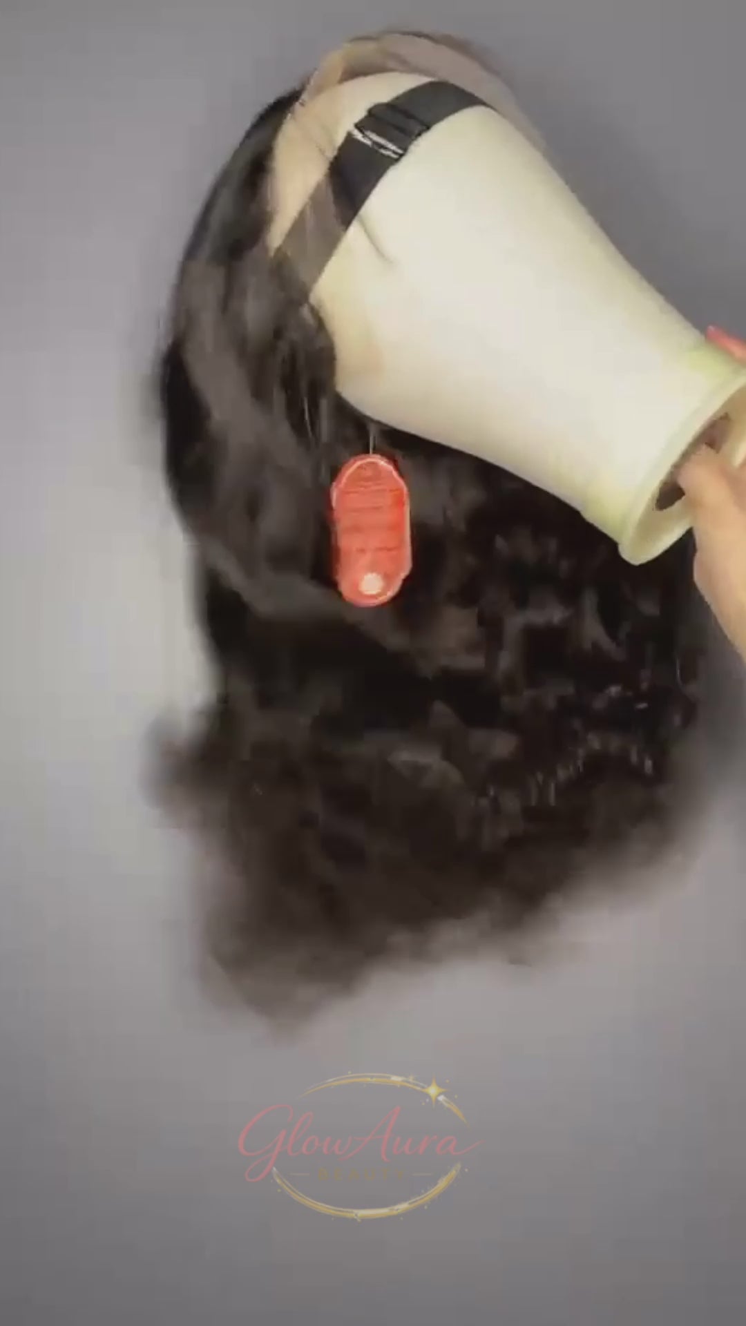 Glow Amara | Premium Virgin Hair - Noir naturel