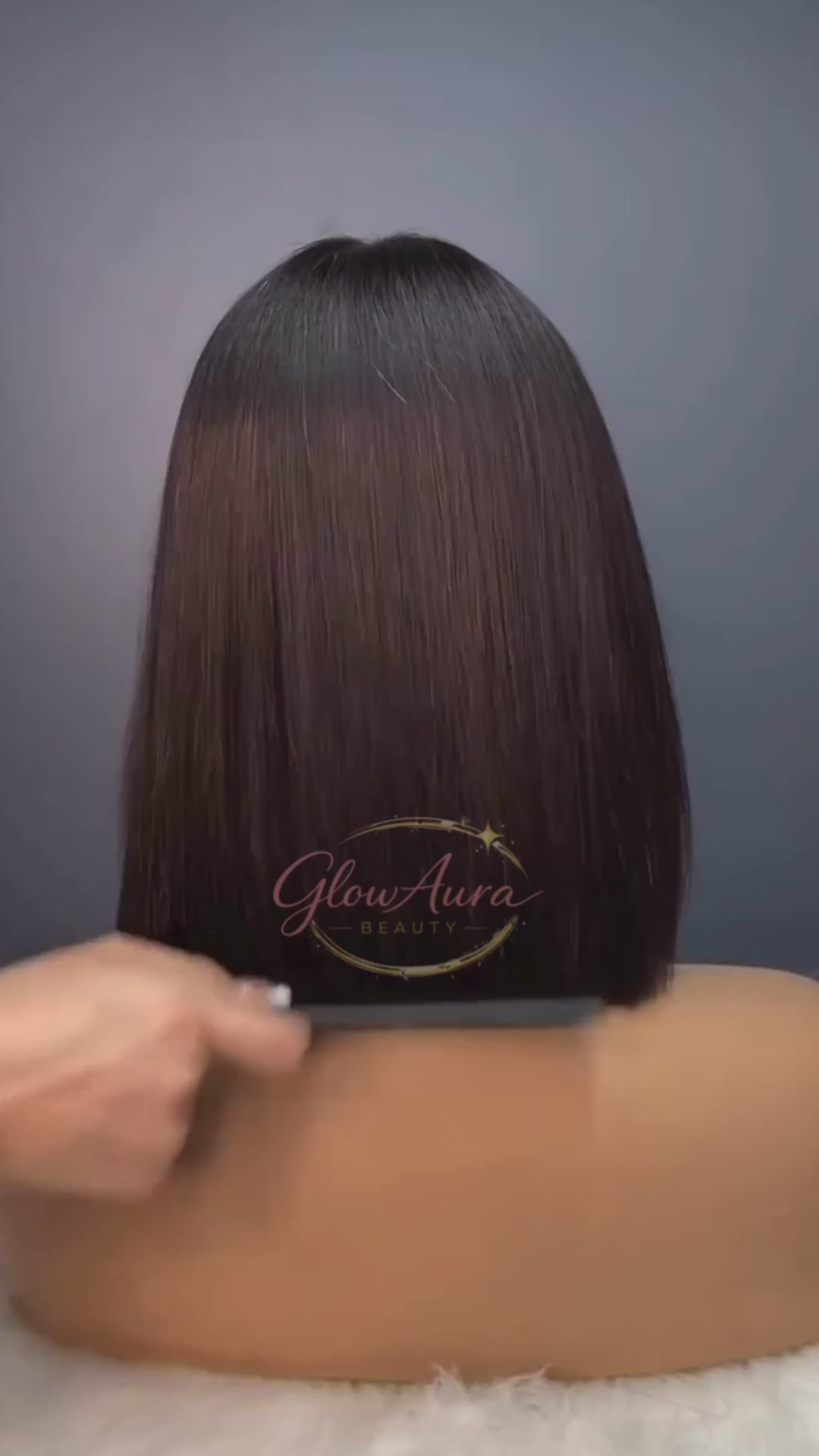 Glow Stella | Bob Wigs - Raw Hair - Noir naturel