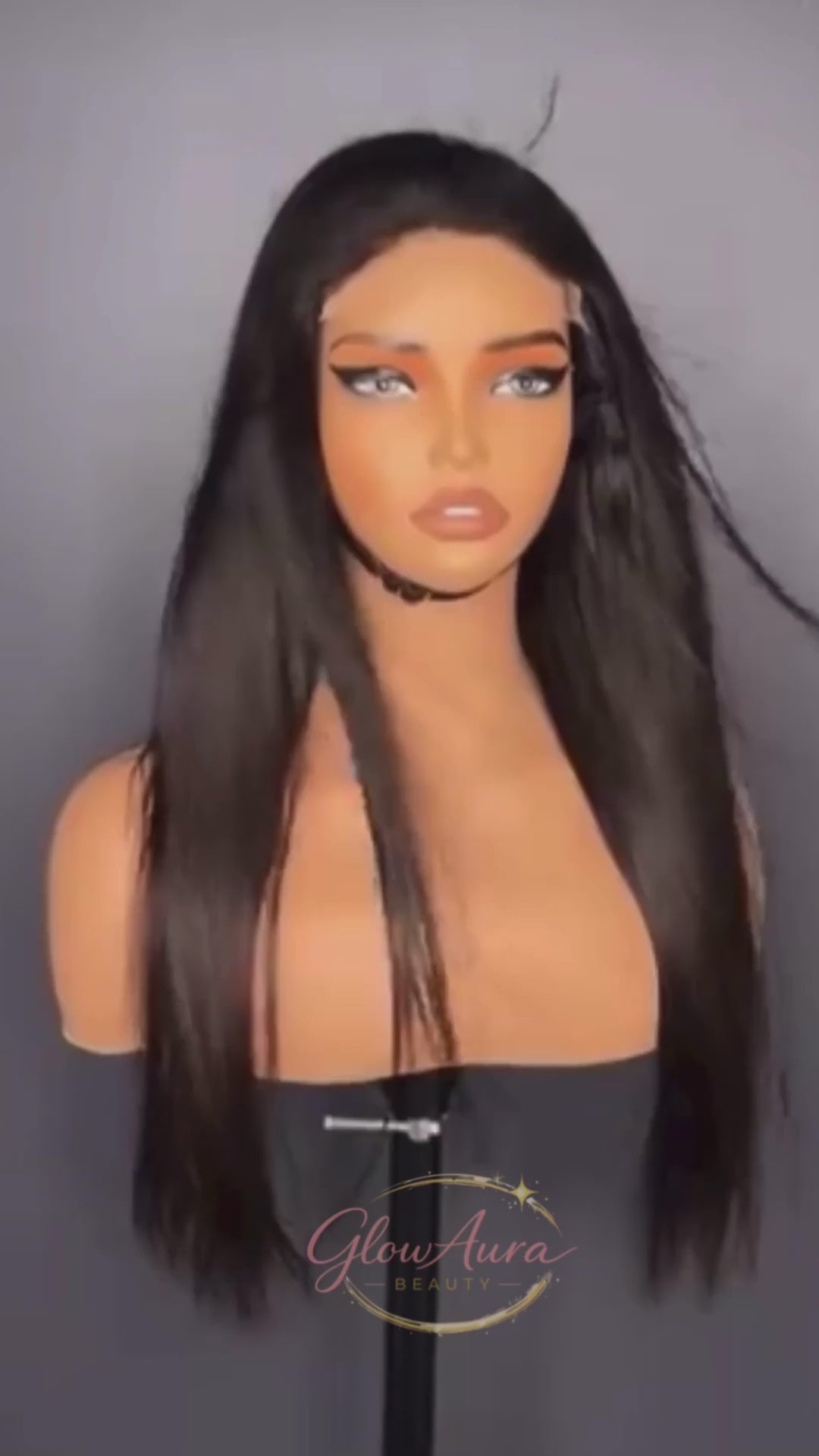 Glow Noémie | Premium Virgin Hair - Noir naturel